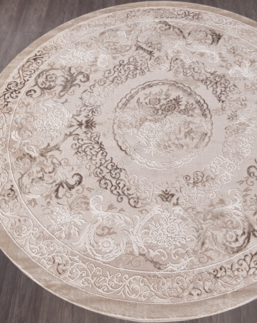 Ковер турецкий 03701A ARMINA (Хит-сет, бежевый, кремовый)