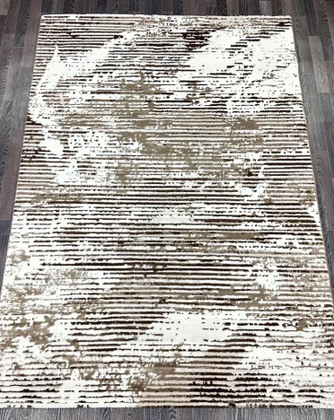 Ковер турецкий D071A Bojnord (PP Heatset Высокоплотный, бежевый)