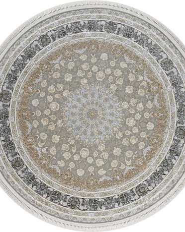 Иранский ковер Iran Mashad 1200 G142 (Акрил, бежевый, серый)