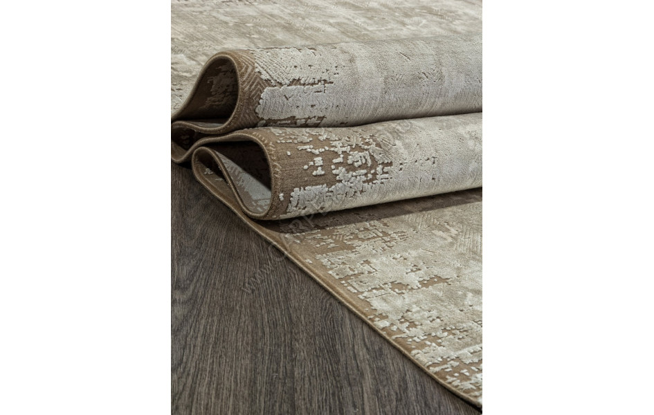 Ковер Y5338Q - L.BEIGE / L.BROWN - Прямоугольник - коллекция EMPEROS OLIMPOS