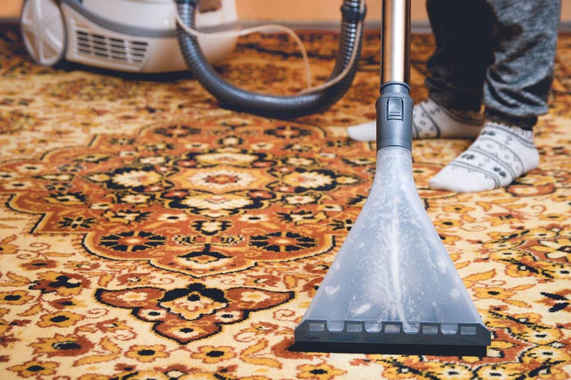 Чистка ковра из aкрила